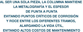 detalle entre tramos